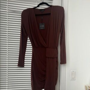 Brown Bodycon Dress